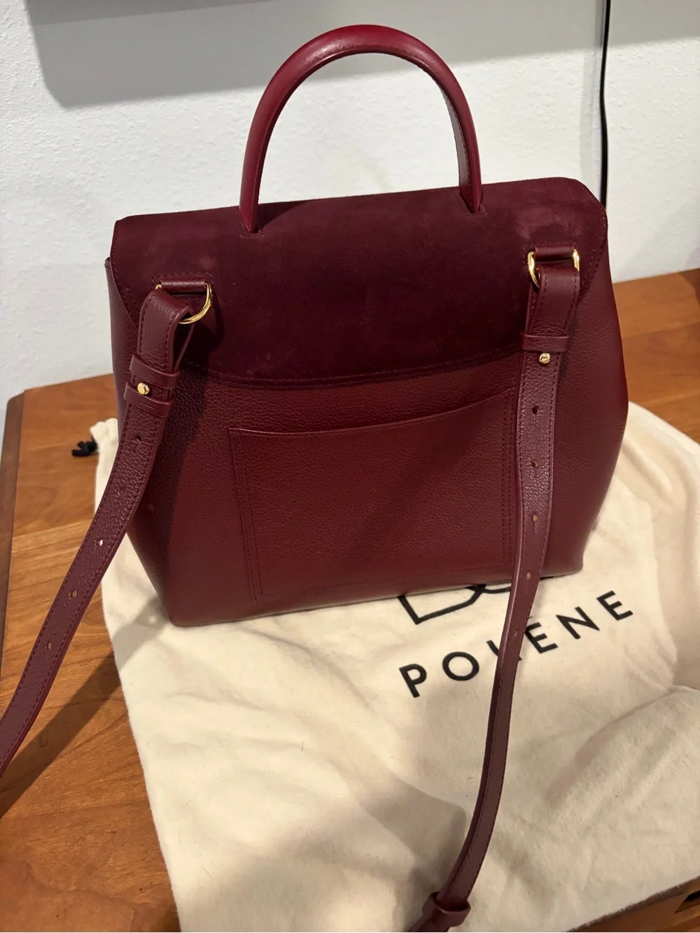 Polene Numero Un in burgundy